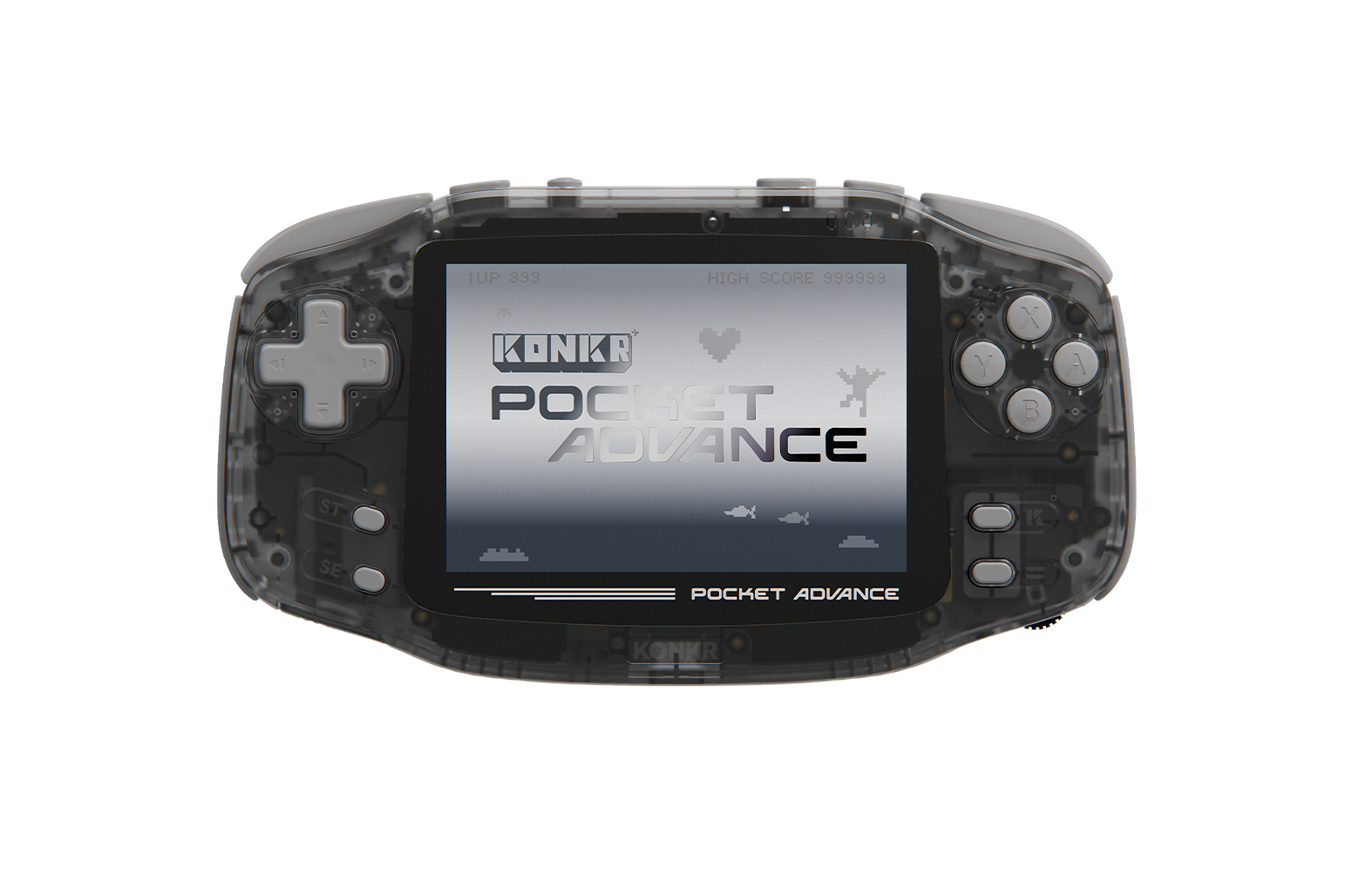 ayaneo KONKR Pocket Advance 4GB64GB グレー KONKR Pocket ADVANCE x ONYX ICE – AYANEO